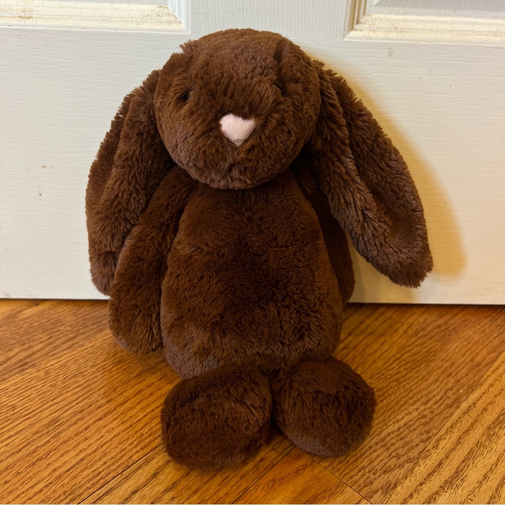 RARE Jellycat Bashful Bunny "Retired" Medium Chocolate
Bunny Fudge JCINC2239